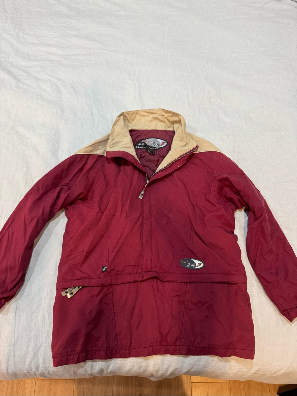 VTG RETRO 90s FILA WINDBREAKER JACKET RARE!!